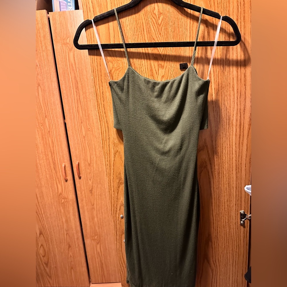 Midi green dress |windsor